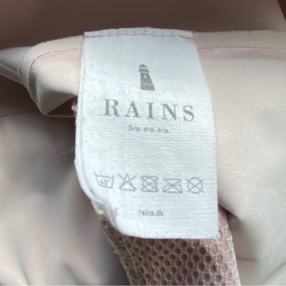 Rains Pink Utility Jacket - Picture 15 of 16
